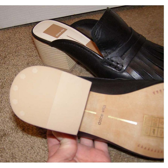 NEW 8.5 Dolce Vita Katina Mules Black shoes - Picture 8 of 8